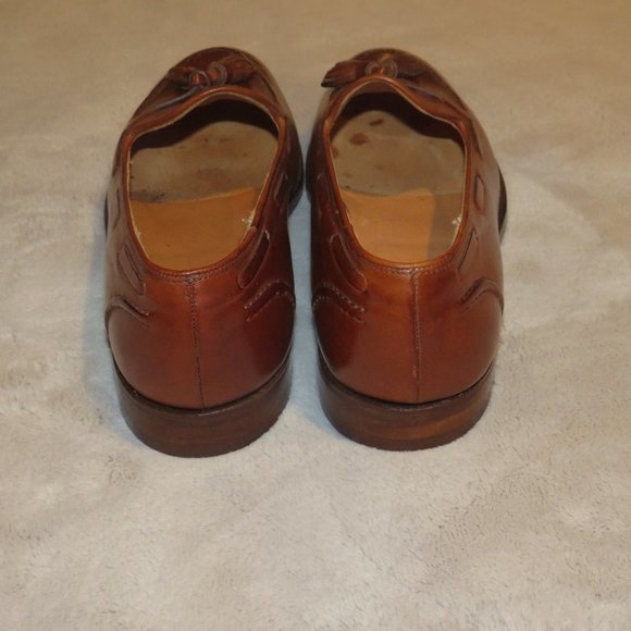 Polo Ralph Lauren by Crockett & Jones Brown Tassel Loafers 7D 7.5D Mismate main image 11